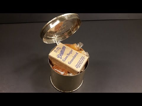 March 1943 US Army Field Ration C Dinner B Unit MRE Review Vintage Meal Ready to Eat Taste Test
