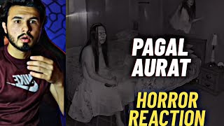 2025 Best horror video  Pagal Aurat Ya Bhoot?! 😨 | Real Ghost Possession Reaction | Horror Reaction