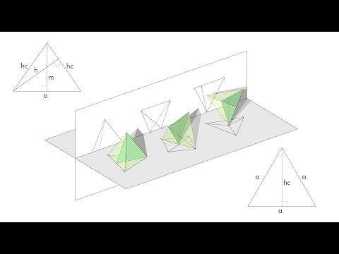 El Tetraedro En Sistema Diédrico - Teoría - Sección Principal - Apoyado ...