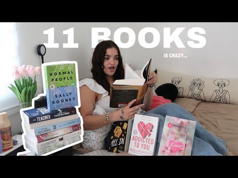 THE 11 BOOKS I READ THIS MONTH WRAP UP | + TBR