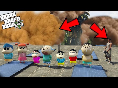 GTA 5 : Franklin & Shinchan Playing HIDE & SEEK in SANDSTORM in GTA 5 ! JSS GAMER