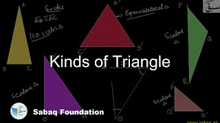 Kinds of Triangle