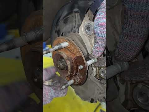 wheel stud installation trick