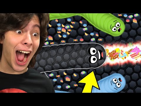 JOGUEI COM UMA COBRA INVISÍVEL!! (Wormateio)