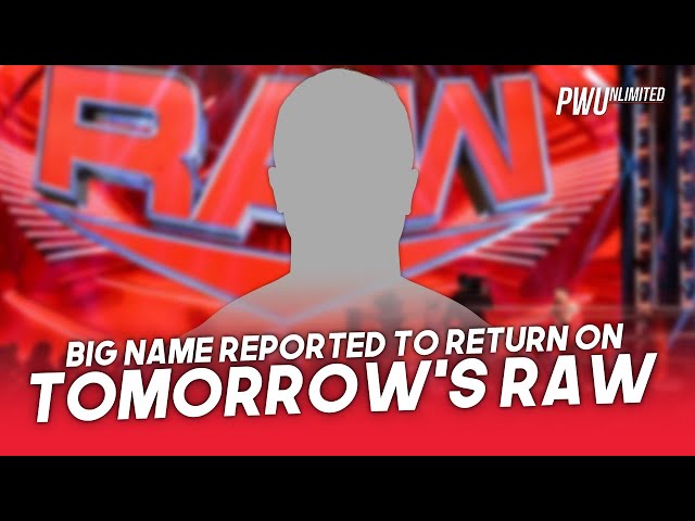 Big Name Expected To Return On Raw This Monday