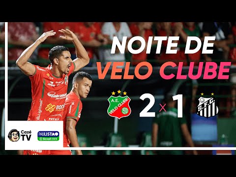 MELHORES MOMENTOS: VELO CLUBE 2 X 1 SANTOS | 4ª RODADA | FASE DE GRUPOS | PAULISTÃO 2025