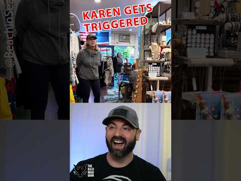 California Right-Wing Store Triggers Liberal Karen #comedy #funny