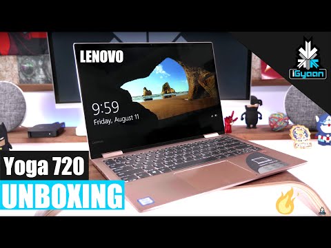 (ENGLISH) Lenovo Yoga 720 - 13 Inch Convertible Unboxing