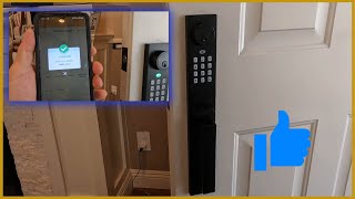 Como Instalar una Cerradura y Configurarla con App / Smart Lock with App.  [ TINEWA ]MODELO: DLE9902