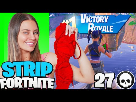 1 KILL = REMOVE 1 CLOTHING PIECE ON FORTNITE | Hannah Marbles ft. @c@charlparkesx