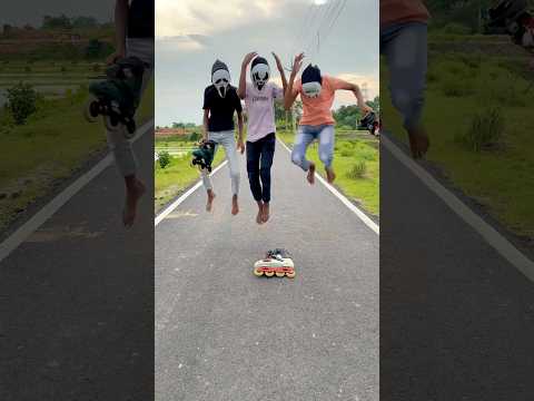 Crazy Side Jumps in Skating That Will Leave You Breathless ๐ฅบ๐ #roadskating #ytshorts #skater #skatin