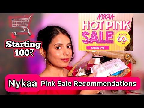 🩷⚡️Nykaa Hot Pink Sale Recommendations starting from 100₹ (Basic Essentials Edition) 