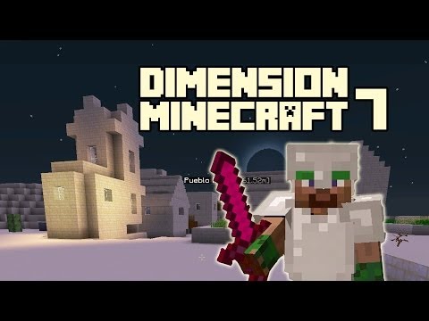 VISITA A PUEBLO PALETA, COFRE DE EXPERIENCIA Y NUEVO CABALLO | DIMENSION MINECRAFT