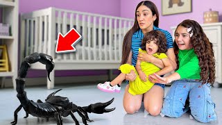 We Encounter a Big SCORPION in The BABY'S Room!!