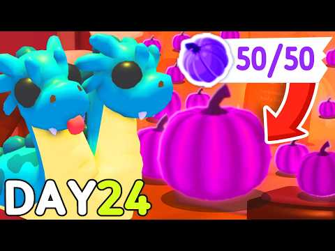 DAY 24 - ALL 40 Purple Pumpkin Locations in Adopt Me!