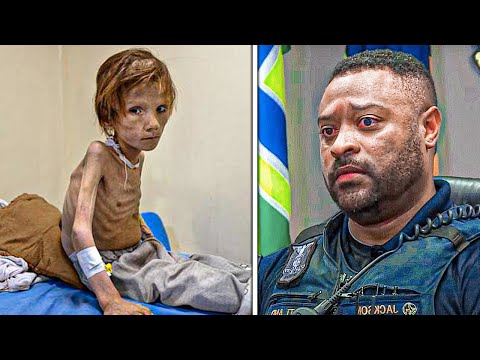 Cop Responds to 911 Call, Finds Little Boy Who Lives in Old Trailer and Hasn’t Eaten for 3 Days