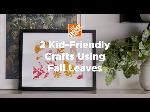 How to Make Fall Leaf Crafts for Kids 