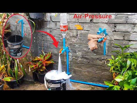 How to fix PVC pipe low water pressure #shorts #freeenergypump