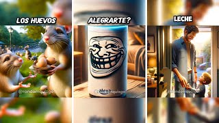 Historias random con IA  👻 Compilación memes IA
