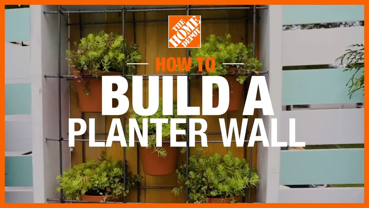 How to Make a Planter Wall