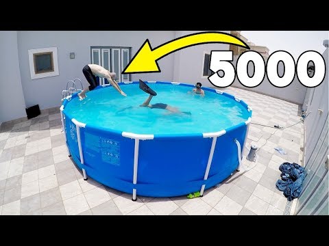 خبيت 5000 ريال سعودي في مسبح !