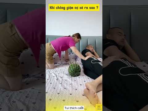 Khi chồng giận, vợ sẽ ra sao || Tui thích cười #shorts #douyin