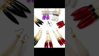 Traditional Naga Earrings | Nagaland Inspired Tribal Jewelry | Handmade Ethnic Design.