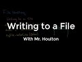 File Handling Concepts in Programming