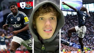 TOTTENHAM 0-2 NEWCASTLE. Spurs LOSE AGAIN As Elanga & Wissa Score.