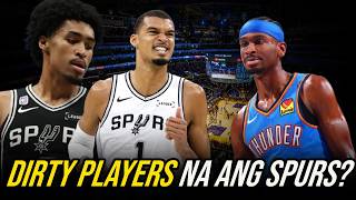 TINAWAG na "DIRTY PLAYER" sina Victor Wembanyama | NA-EXPOSED si SGA sa West Finals