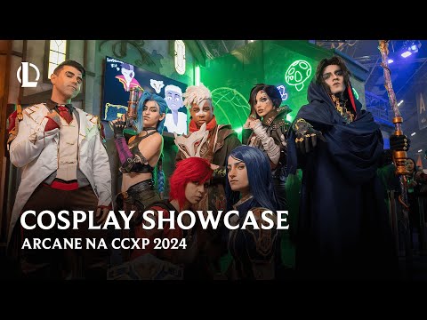 Arcane na CCXP 2024 | Cosplay Showcase - League of Legends