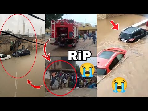 URGENT🚨 Allahou Akbar😭 inondations à Touba : Une maison s'affaisse et fait un mort 😭 Du jamais vu...