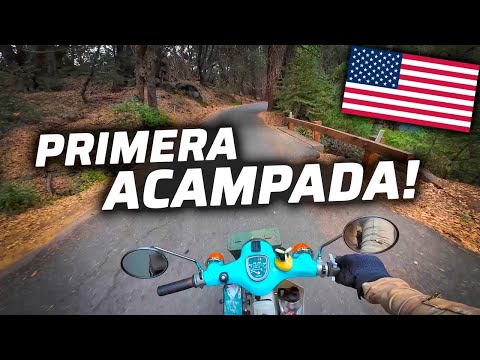 MI PRIMERA EXPERIENCIA ACAMPANDO EN ESTADOS UNIDOS😱👀 | CALIFORNIA🇺🇸