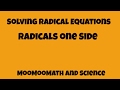 Understanding Radical Equations