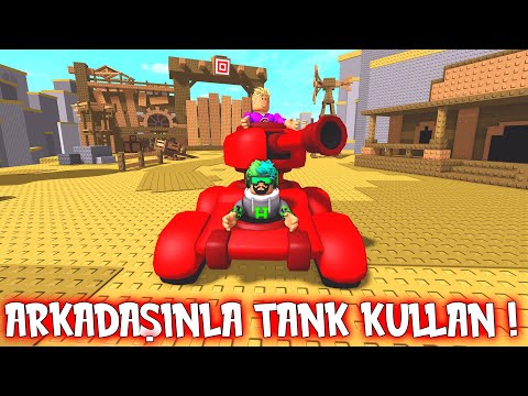 Roblox Arkadaşınla Tank Kullan W/ Han Kanal | Roblox Tank Mates [2 Player Obby]