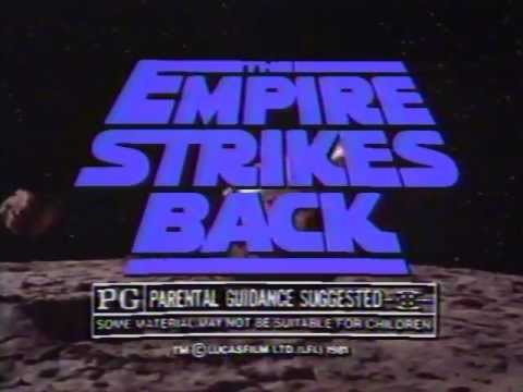 The Empire Strikes Back 1981 re-release TV trailer