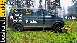 No-Build Van-Conversion | Van-Tour and Use | VW T6 Multivan