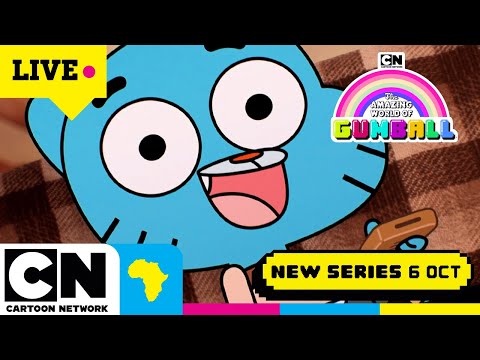 🔴 LIVE: 24/7 NEW Gumball Coming OCTOBER 6TH! | The Amazing World of Gumball | Cartoon Network Africa