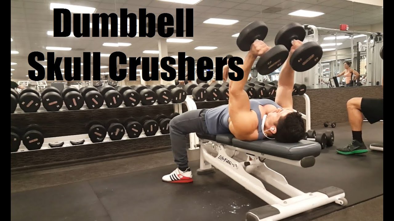 Dumbbell Skull Crushers for a Bigger Bench Press - Feat. Critical Chris