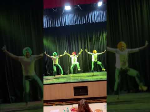 First Time Bhangra on stage