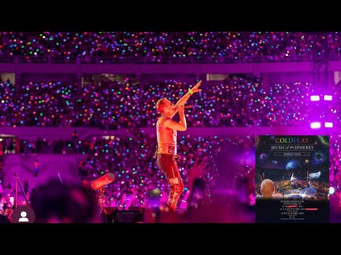 COLDPLAY en vivo - Paradise, Buenos Aires Argentina 29.10.2022