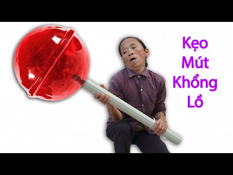 Bà Tân Vlog - Thử Thách Làm Cái Kẹo Mút Khổng Lồ 30Kg Sẽ NTN