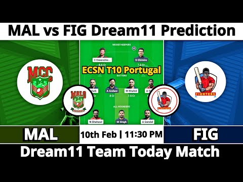 MAL vs FIG Dream11 Prediction | Dream11 Team Of Today Match | Dream11 Prediction Today Match