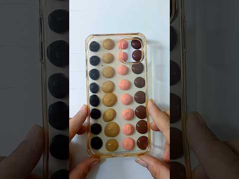 Satisfying Phone case Painting with acrylic colour || #art #satisfying #painting #art #colors #short