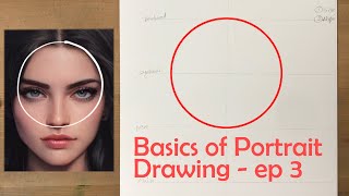 🔥👉 Basics of Portrait Drawing for Beginners | Free Hand Portrait Drawing #sketchbookbyabhishek