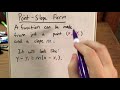 Understanding Point-Slope Form and Slopes