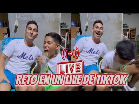 Reto en el live de Tiktok - chinito30 & Joseitojc26 /2024