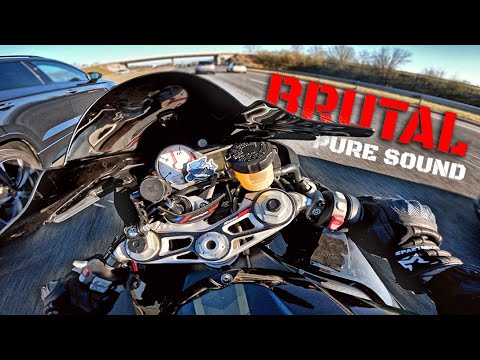 INTERDIT aux âmes sensibles... BRUTAL BMW S1000RR Pure Sound !