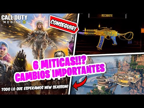 6 MITICAS REGRESAN!! LEGENDARIA GRATIS, ARMAS Y SKINS GRATIS COD MOBILE | Dimitry