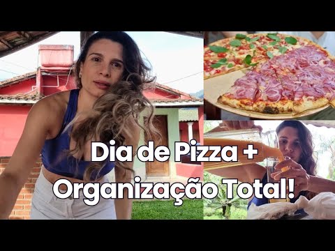 Rodízio de Pizza e Organização Total... Até Meu Chinelo Arrebentar! 🤣🍕 | Final de Semana INESPERADO